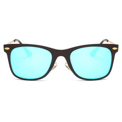 DUGALD | Classic Horn Rimmed Rectangle Fashion Sunglasses