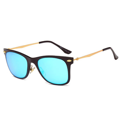 DUGALD | Classic Horn Rimmed Rectangle Fashion Sunglasses