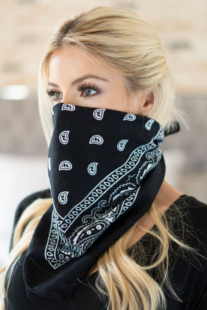 Paisley Print Bandana