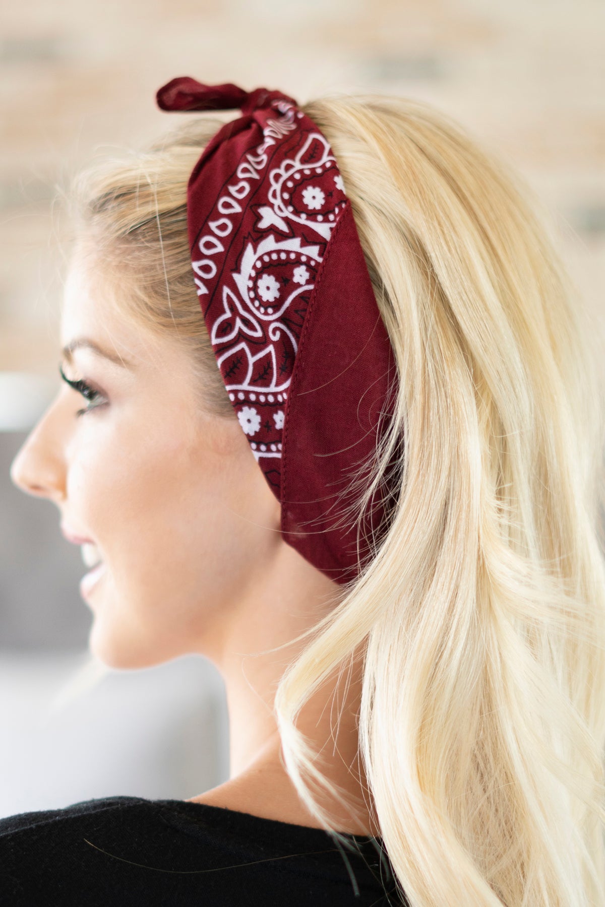 Paisley Print Bandana