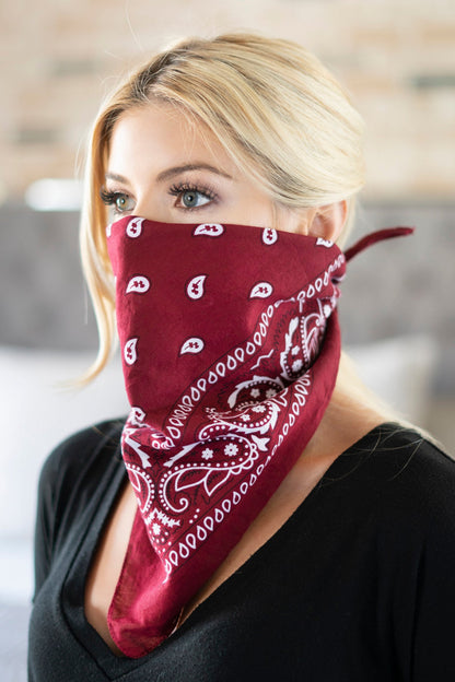 Paisley Print Bandana