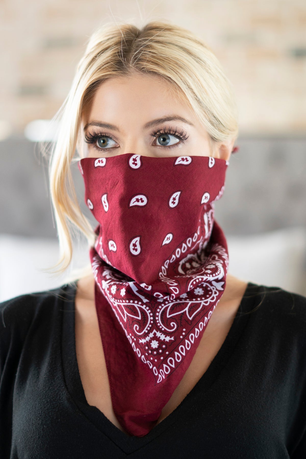 Paisley Print Bandana