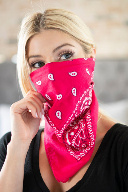 Paisley Print Bandana