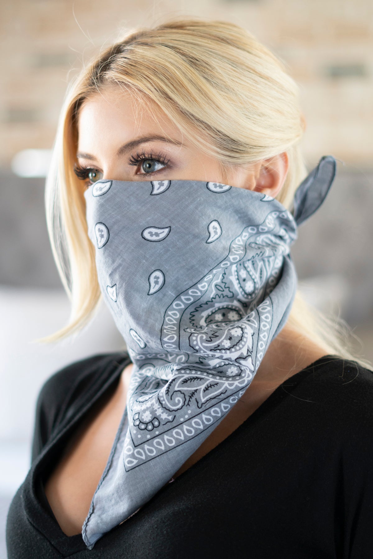 Paisley Print Bandana